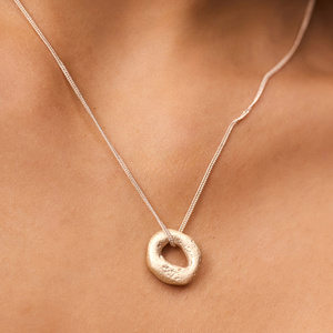 Srebrny naszyjnik PEBBLE