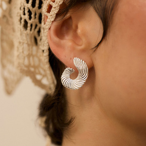 Srebrne kolczyki Siren (srebro 925)