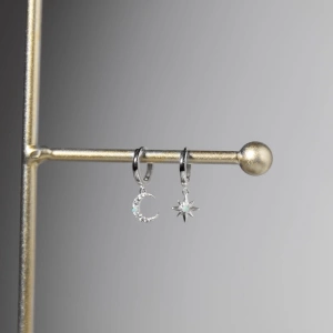 Srebrne Kolczyki z Opalem